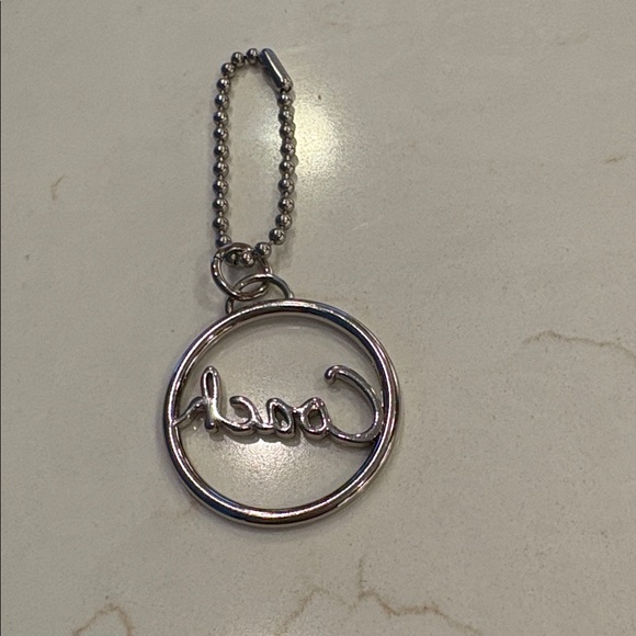 Coach Script Bag Charm - Picture 3 of 3